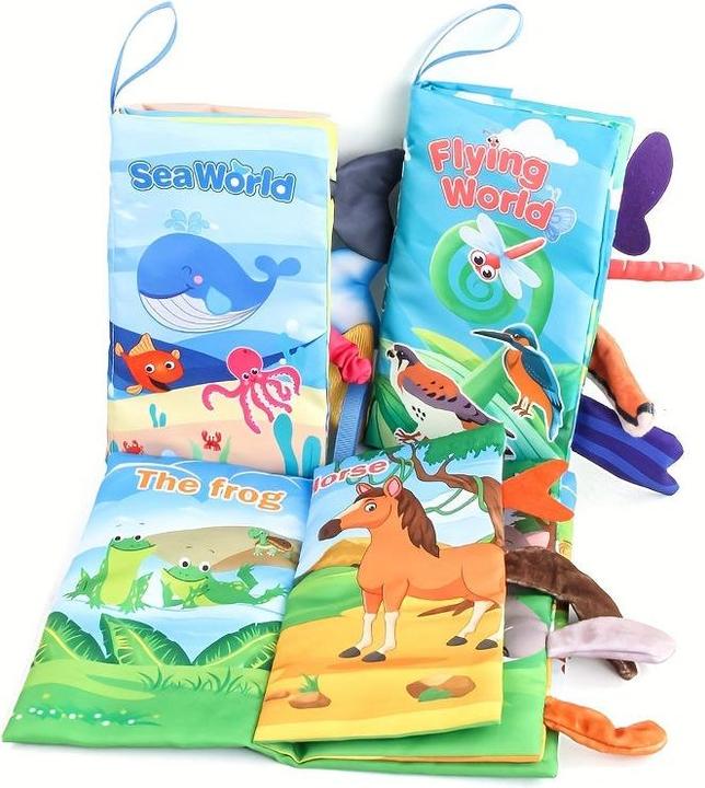 Immagine prodotto Activity Board Libro per bambini, libro morbido per bambini, libro di apprendimento precoce per bambini, libro (Inglese)