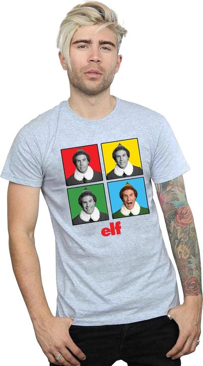 Produktbild Elf Four Faces TShirt (XXL)