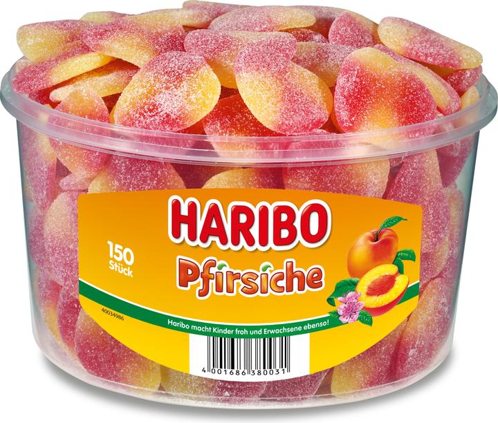 Haribo Pfirsiche (150 Stk., 1350 g)