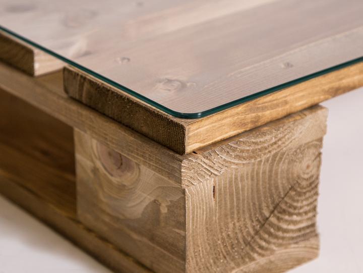 Actual product image Möbel-Eins Glass top (90 x 90 cm)