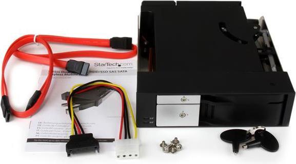 Produktbild StarTech 2x Bay Trayless Mobile Rack