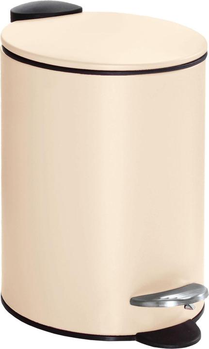 Image du produit Kleine Wolke Poubelle pédale Silence 3 l, Beige (3 l)