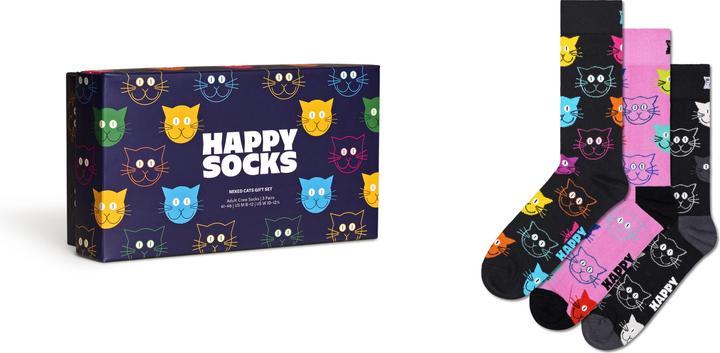 Produktbild Happy Socks Mixed Cat (3er Pack, 41 - 46)