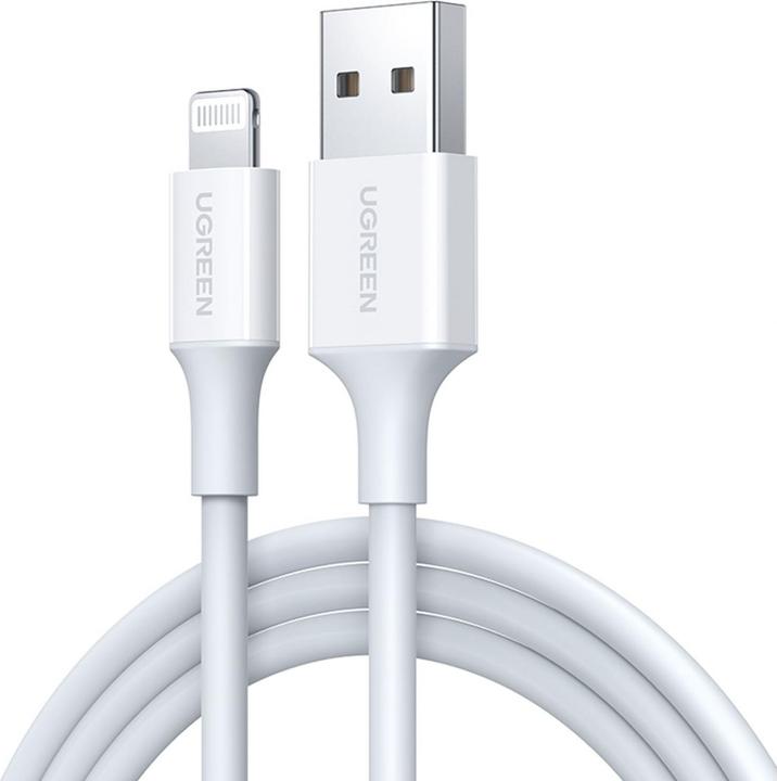 Produktbild Ugreen Lightning zu USB-A 2.0 Kabel (2 m, USB 2.0)