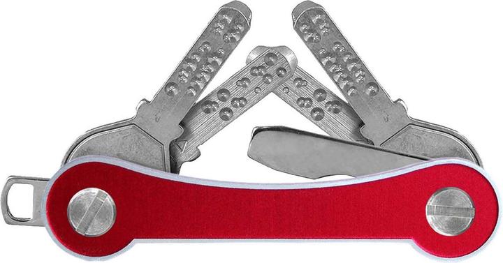 Immagine prodotto Keycabins Organizzatore di chiavi KCAFS1.7 Telaio in alluminio S1 rosso