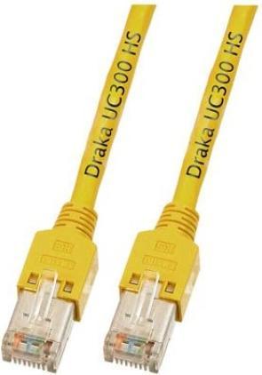 Actual product image EFB Elektronik Manufacturer: RJ45 patch cable SF/UTP, Cat.5e, TM11, UC300, 50m, yellow The European-made Cat.5e (SF/UTP, CAT5e, 50 m)