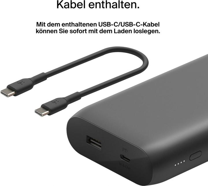 Produktbild Belkin BoostCharge Pro (20000 mAh, 65 W, 9.25 Wh)