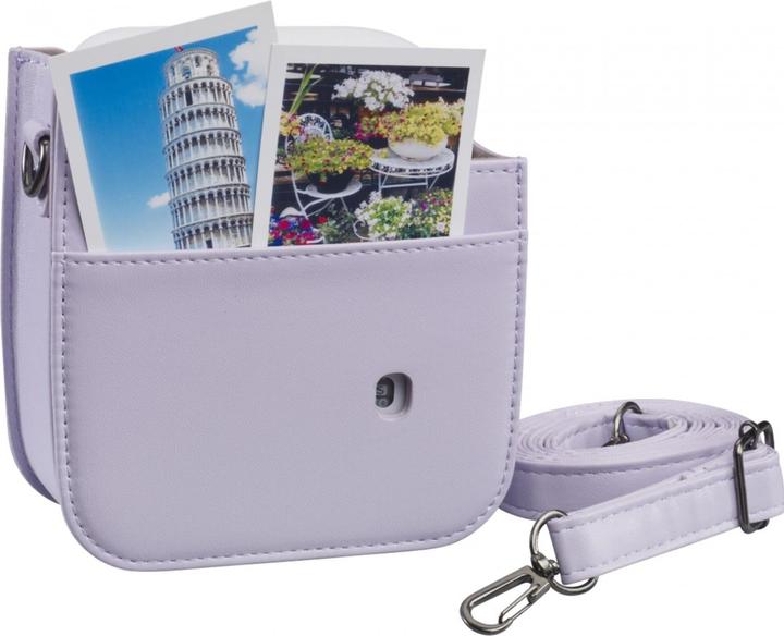 Immagine prodotto Cullmann RIO Fit 120 Borsa fotografica viola per Instax Mini 12 (Borsa a tracolla per fotocamera)