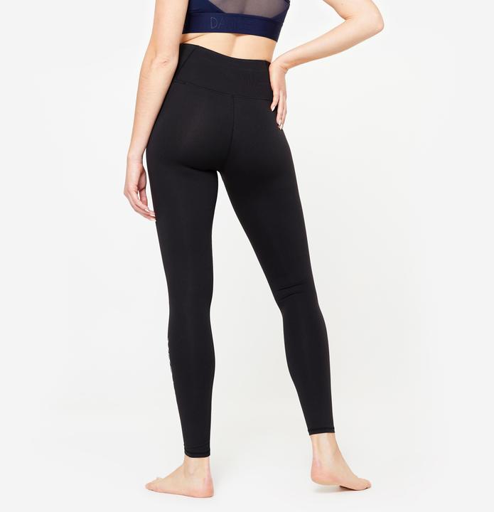Immagine prodotto Domyos Leggings danza donna piatti a vita alta Danza Moderna - nero (W33/L31)