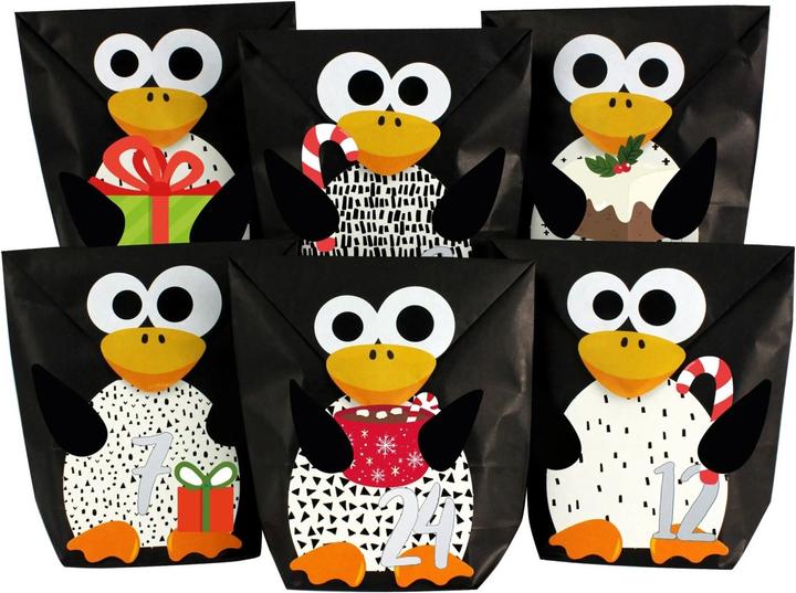 Produktbild Papierdrachen Pinguin