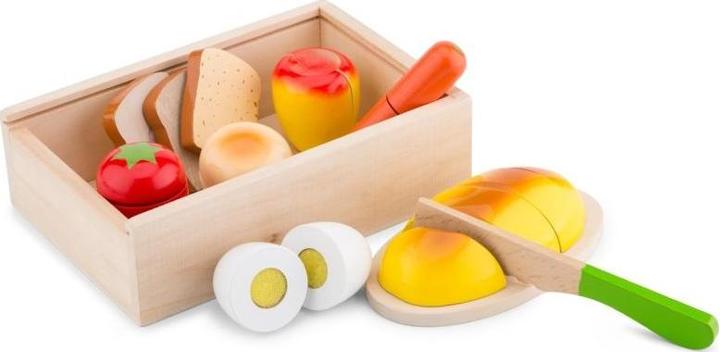 Actual product image New Classic Toys Cutting food