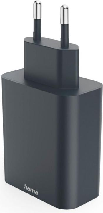 Productafbeelding Hama Snellader, 2x USB-C, USB-A, PD, 65W, antraciet (65 W)
