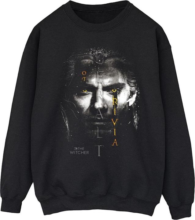 Produktbild Netflix The Witcher Geralt Glowing Eyes Sweatshirt (M)