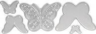 Image du produit Rayher Gabarit de poinçonnage Set: Papillons fantaisistes