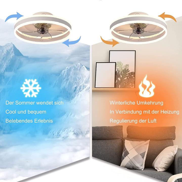 Actual product image Wildcat Ceiling Fan with Lighting 40cm White