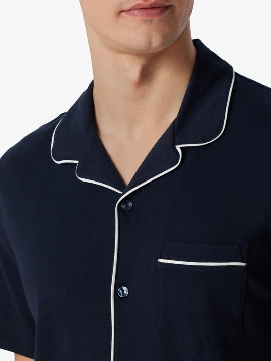 Produktbild Schiesser Pyjama "Fine Interlock" marine (52)