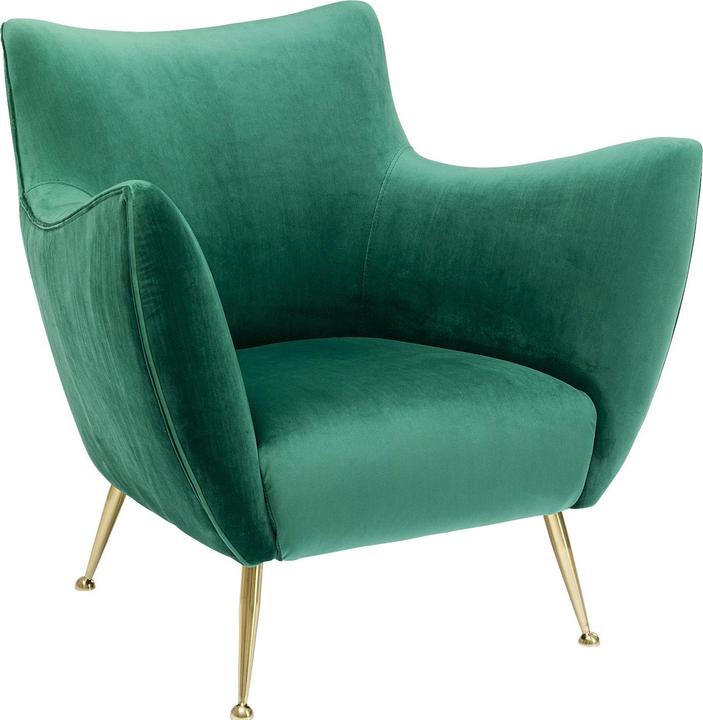 Produktbild Kare Design Sessel Goldfinger Grün
