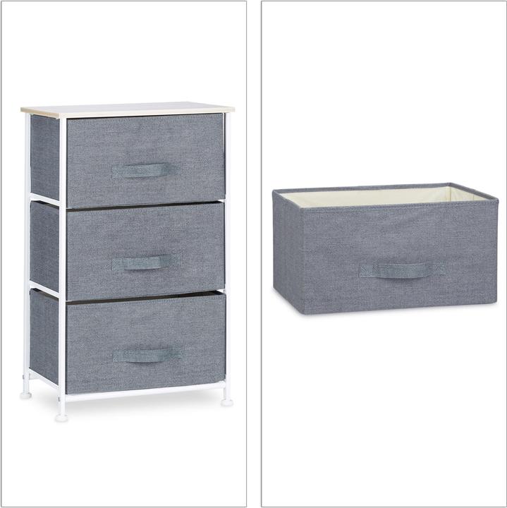 Actual product image Relaxdays Shelving System in Various Versions (45 x 30 x 73 cm)