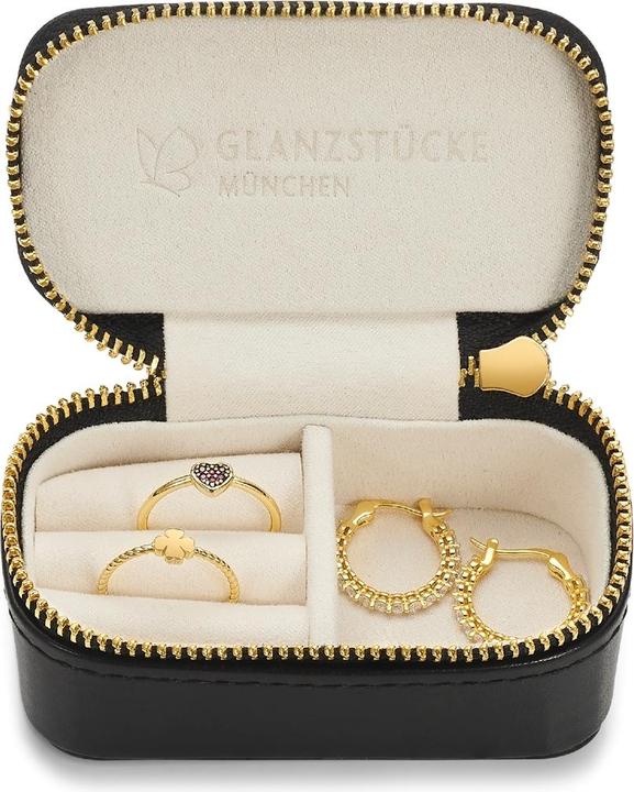 Produktbild Glanzstücke München Damen Reisetäschchen Kunstleder Schwarz - 37474