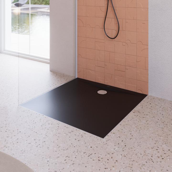 Actual product image Kaldewei Superplan Zero shower tile, 150x150cm, 35920001