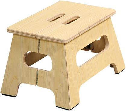 Eva- Kochen und Haushalt Klapphocker Holz 34x25x21cm