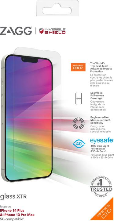 Immagine prodotto Zagg Vetro XTR (1 Pezzo/i, Apple iPhone 13 Pro Max)