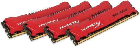 HyperX Savage (4 x 8GB, 2133 MHz, DDR3-RAM, DIMM)