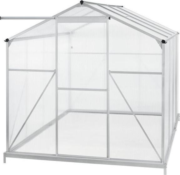 Actual product image Juskys Greenhouse with skylight and foundation