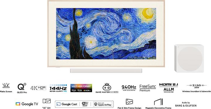 Immagine prodotto TCL 75A300 PRO NXTVision (75A300 PRO) (75", QLED, 4K, 2024)