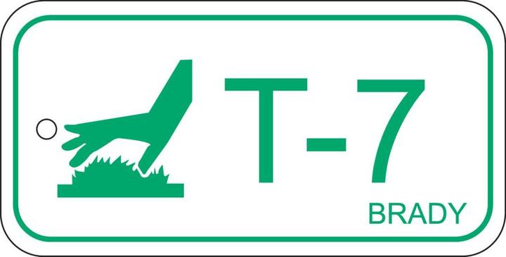 Immagine prodotto Brady B-7527, Etichetta in polipropilene, etichetta per fonti di energia - termica/ad alte temperature,