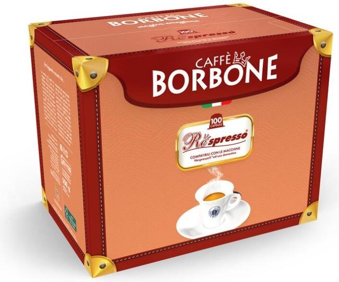 Actual product image Caffè Borbone Verde Respresso (100 x Port.)