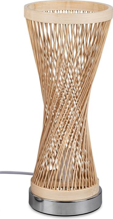Actual product image Formano Table lamp turned wood