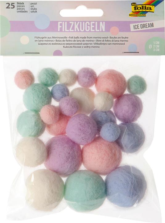 Produktbild Folia Filzkugeln