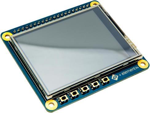 Raspberry Pi 2.4" LCD Hat Display (Écran)