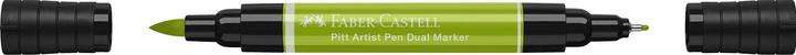 Image du produit Faber-Castell Stylo à encre de Chine Pitt Artist Pen Dual Vert Mai (Vert clair, Vert foncé, 1 x)