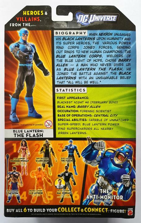 Produktbild Mattel DC Universe Classics Wave 17 Actionfigur The Flash Blue Lant