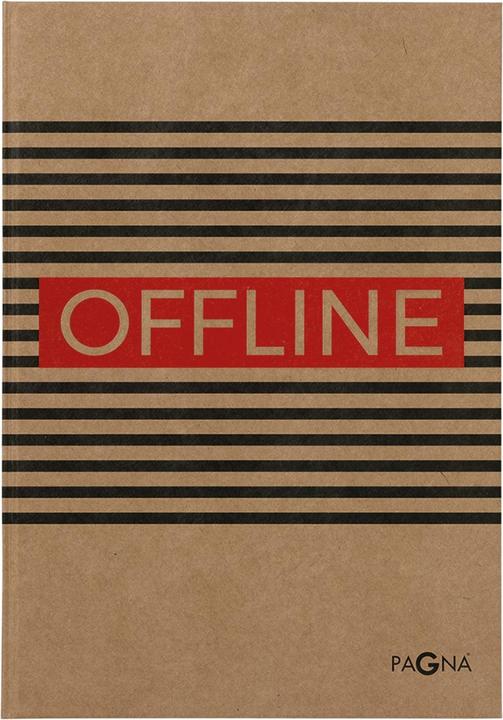 Actual product image Pagna A4/80BL chequered notebook Offline (A4, Checked, Soft cover)