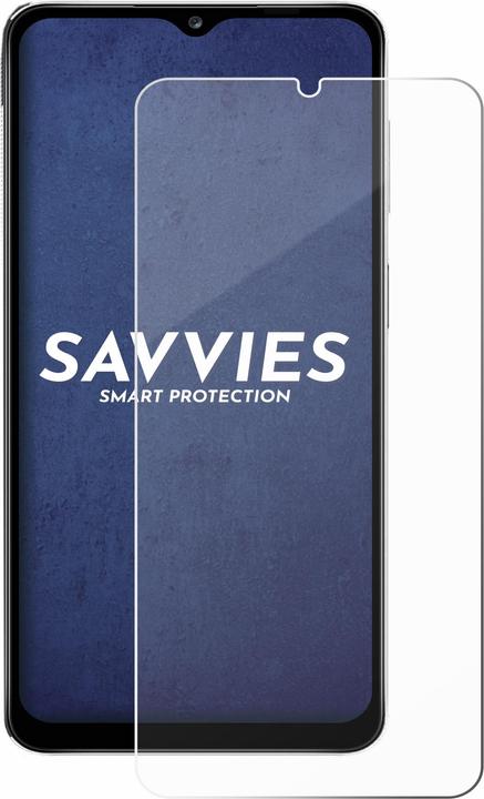 Actual product image Savvies Tempered Glass (1 Piece, Samsung Galaxy A12 Nacho)