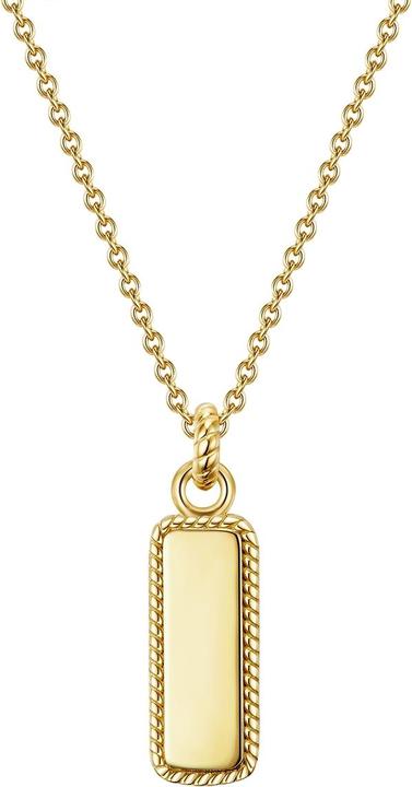 Glanzstücke München Damen Sterling Silber gelbgold 40,0 cm Basiskette + 5,0 cm Verlängerung - 12464 (Sterling Silber, 40 - 45 cm)