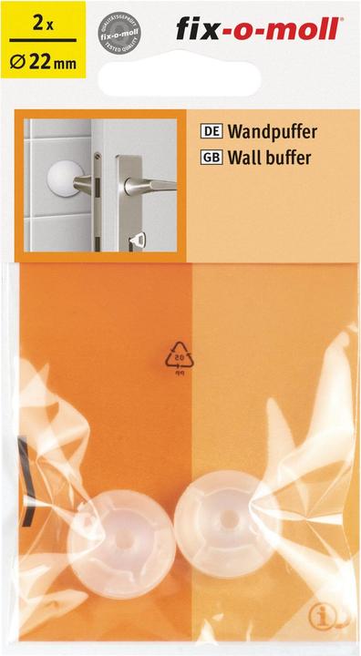 Image du produit Fix-o-moll Butoir de porte (2 pièce(s), Ø 2,5 cm)