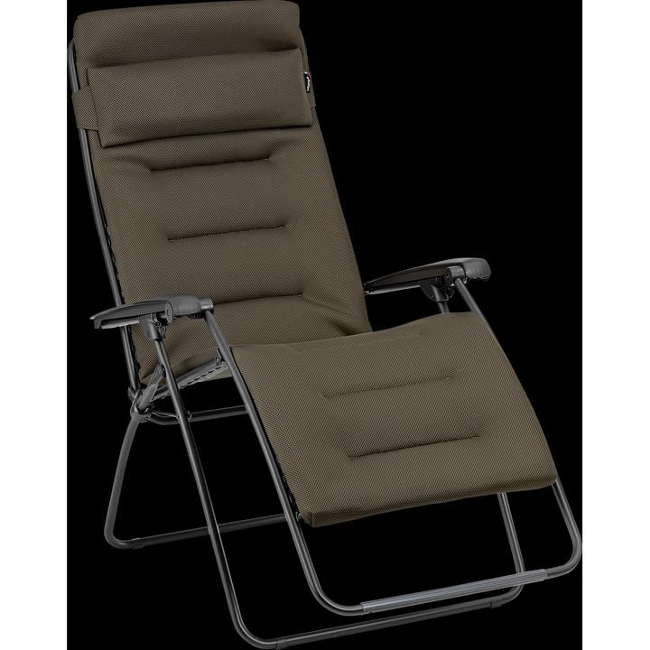 Image du produit Lafuma Fauteuil relax RSX Clip XL taupe piètment noir (90 cm)