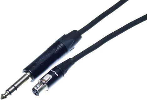 Produktbild Contrik Plug 3pol auf Mini XLR f (6 m, XLR, 6.3mm Klinke (Jack))