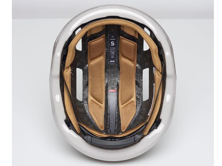 Actual product image HJC Calido Plus Pearl Wht Grey (55 - 59 cm)