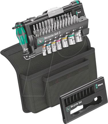 Actual product image Wera Bicycle Set 3 (3/8", 5/16", 3/4", 1/4", 1/2", 10/32")