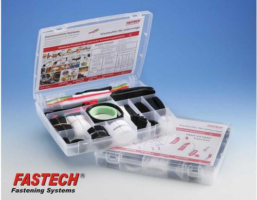 Produktbild Fastech Klettkoffer 200 Teile Universal (Klettkabelbinder, 200 Stk.)
