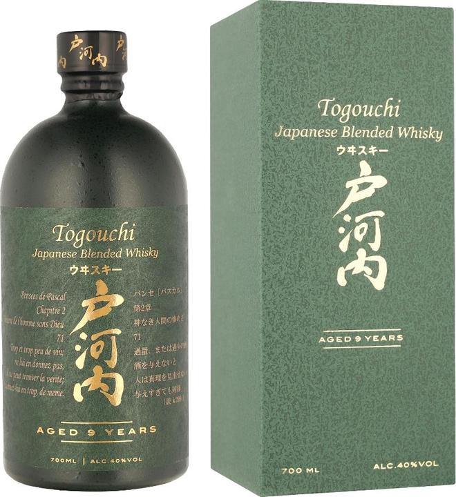 Actual product image Togouchi 9 Years (Blended Whisky, Japanese whisky, 1 x 70 cl)