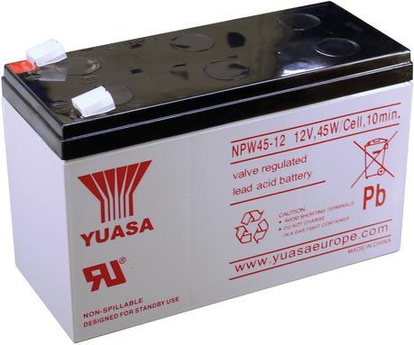 Yuasa Spare lead acid battery ONLINE UPS ZA1000, ZA2000