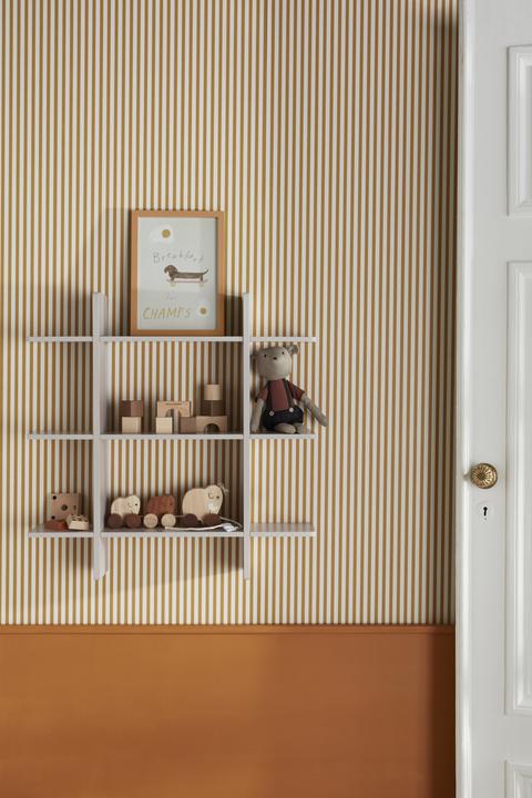 Actual product image Kids Concept - Wall Shelf 3 Level STAR - Grey - 0x15x70 cm
