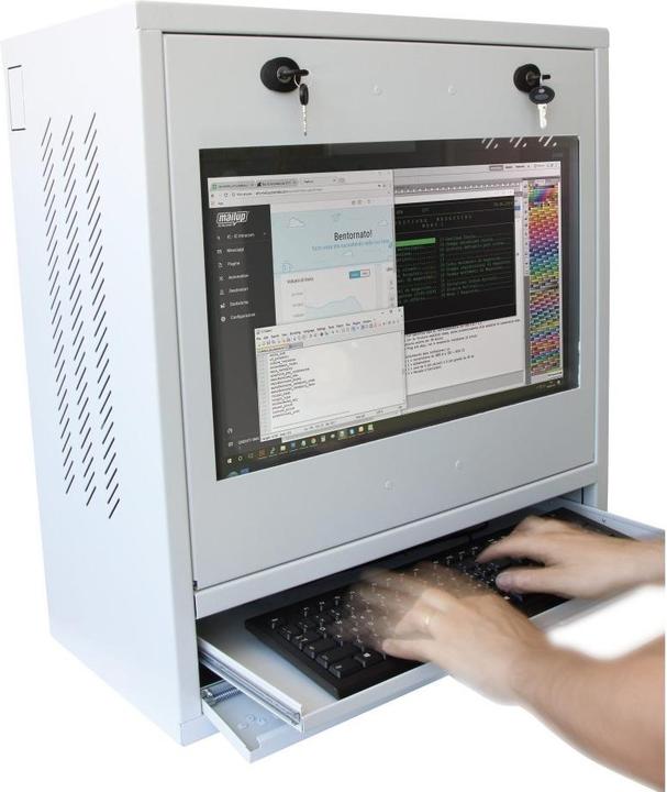 Immagine prodotto Techly Armadio Per Computer/Monitor/tastie (12.57 HE, Rack da 19 pollici)
