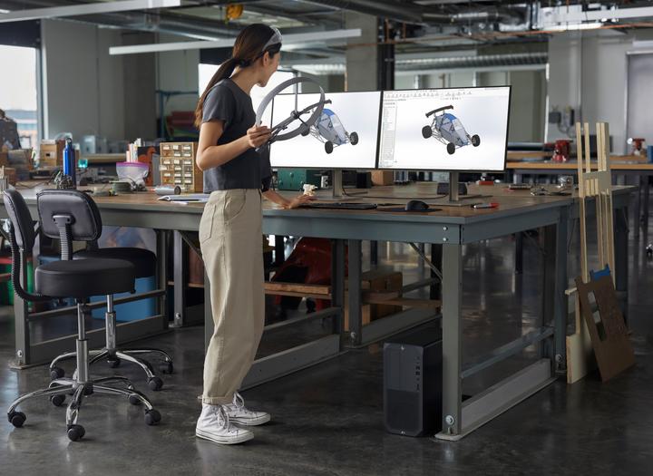 Actual product image HP Z27q G3 QHD - 27" 2560x1440 QHD 350-nit AG, IPS, DisplayPort (2560 x 1440 pixels, 27")